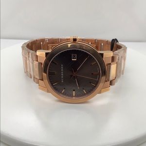 Burberry The City BU9005 Rose Tone Steel Watch